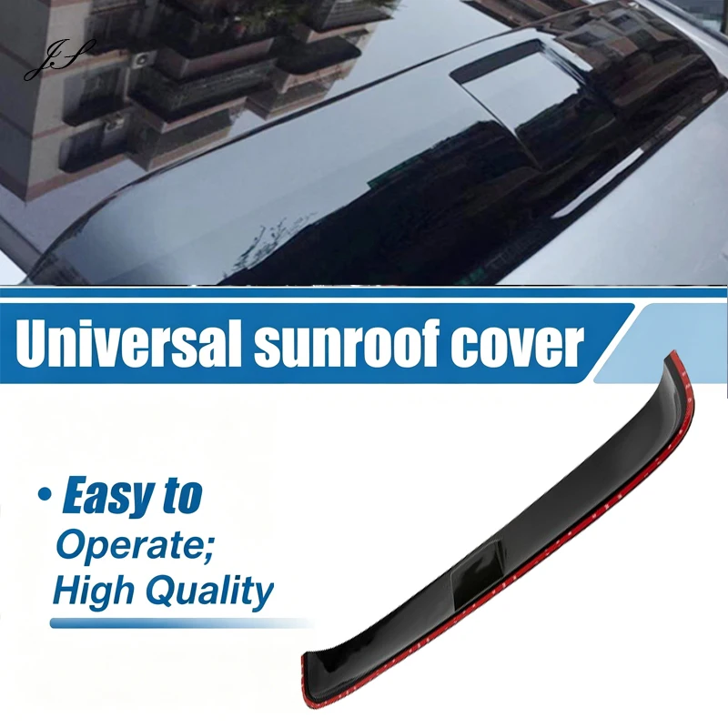 88*18CM Universal Fake Sunroof Gear Acrylic Material Simulation Sunroof Sunshade Adhesive Style Car Accessories Easy to Install