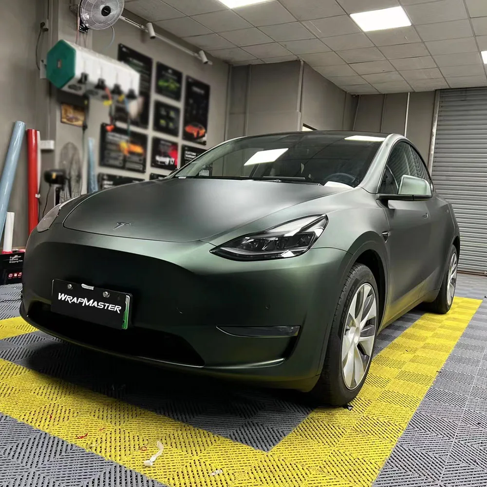 

Каменно-зеленая ультраматовая металлическая мотоциклетная краска, защитная виниловая пленка для автомобиля, индивидуальная пленка для крышки кузова велосипеда