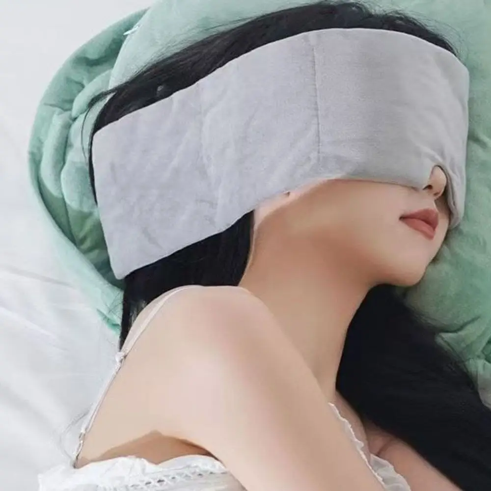 Mascarilla para dormir por gravedad transpirable, mascarilla creativa y cómoda con bloqueo de luz, parche de gravedad de micropresión de doble cara para mujer