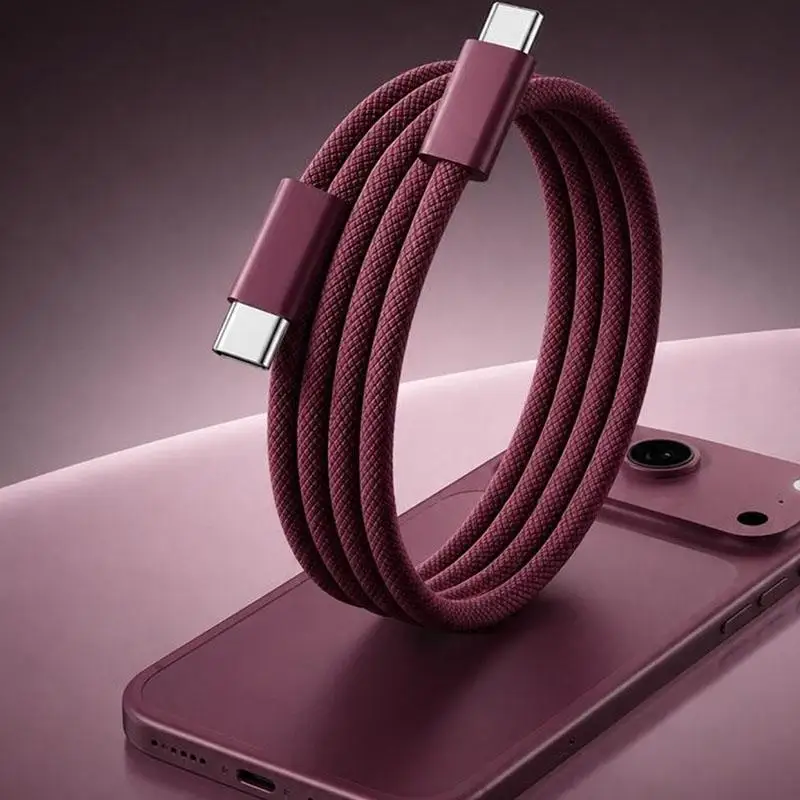 60W USB C To C Fast Charging Data Cable Suitable for iPhone 18 Pro Max Samsung Xiaomi  Dual TypeC Charging Cable  Data Cable