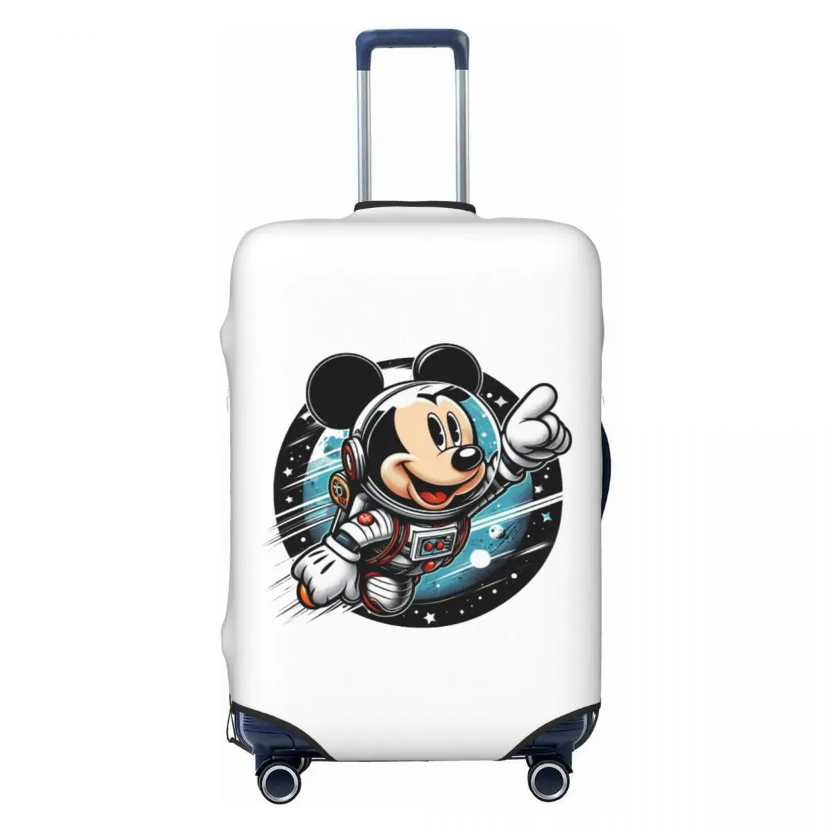 

Custom Mickey Mouse Anime Cartoon Travel Luggage Cover Dust Proof Suitcase Cover Protector Fit 18-32 Inch