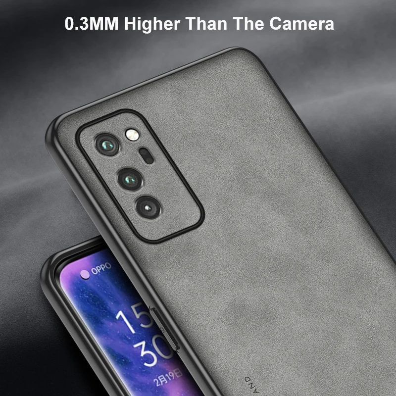 Luxury PU Leather Case For Honor 30 Pro Plus 30S Cover Business Matte Silicone Protection Phone Case For Honor View 30 Pro V30