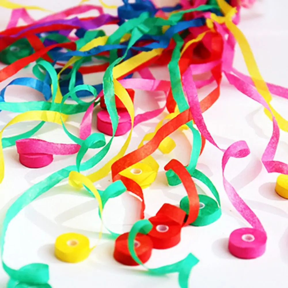 Accesorios de cinta Multicolor para lanzar a mano, accesorios Popper,  serpentinas mágicas para lanzar a mano, suministros para fiesta de  celebración de boda / Artículos para fiestas, image size:1000x1000