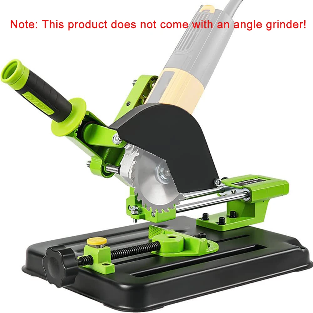 

Angle Grinder Bracket Sliding DIY Cutting Machine Bracket Iron Base Suitable for 100-150 Type Angle Grinder Only Bracket