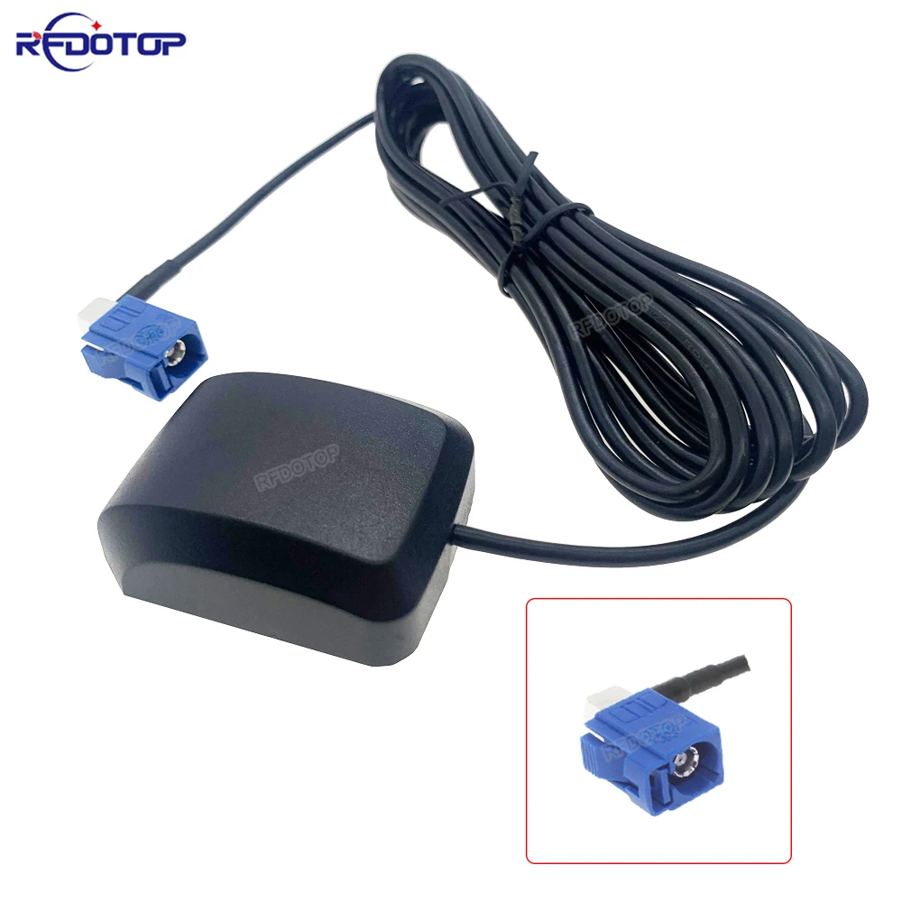 

1Pcs Car GPS Antenna Fakra C Female Right Angle Jack Connector RG174 Cable GPS Receiver Antenna Aerial Adapter 2M 3M 5M 7M