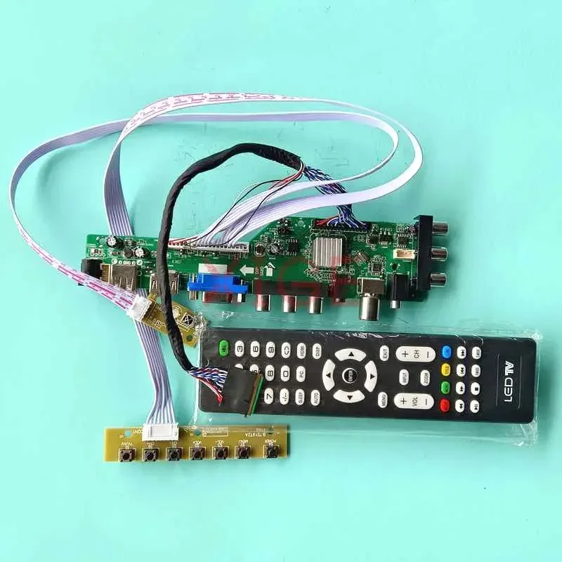 Driver Controller Board For BT140GW02 V.5 BT140GW03 V.2 Kit DIY 1366x768 Laptop Matrix AV/USB/DHMI/VGA 14