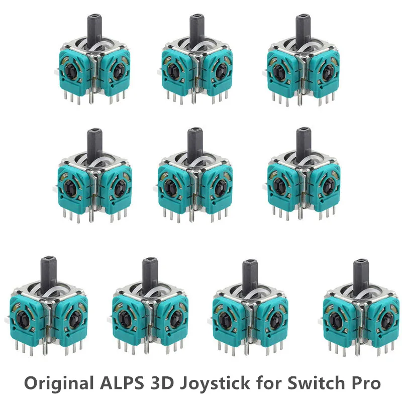 10pcs/lot Original Replacement Alps Analog Joystick 3D Thumb stick Axis Sensor Module Rocker For Nintendo Switch Pro NS Pro