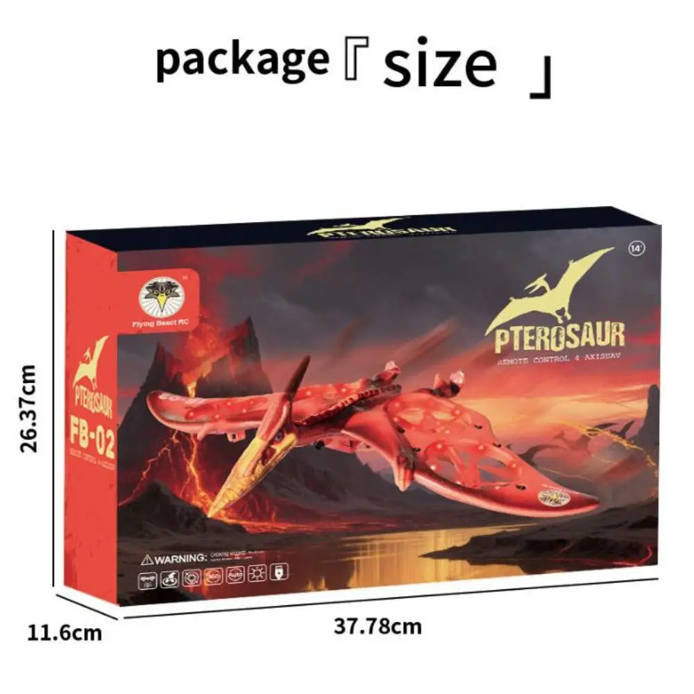 

EPP Foam Flame Pterosaur Remote Control Aircraft Gravity Sensing RC Remote Control Aircraft Remote Control Foam Fighter