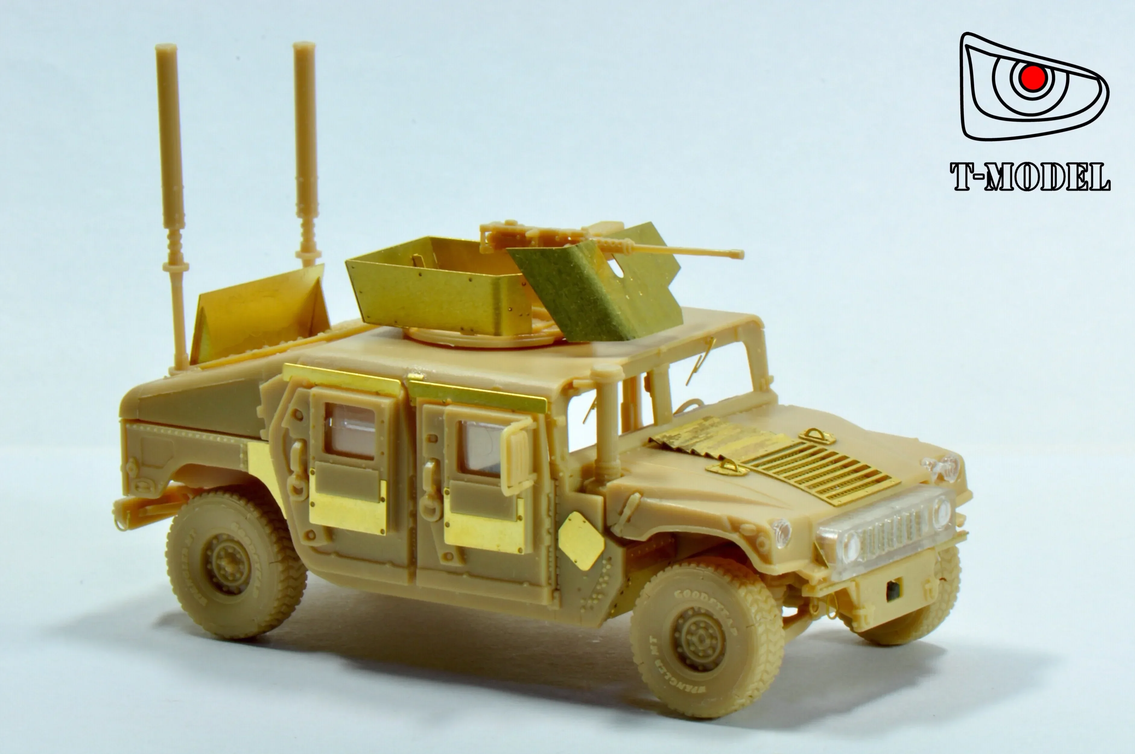 T-MODEL TM7203 1/72 U S HMMWV M1114 FRAG5 Model Kit Assemble