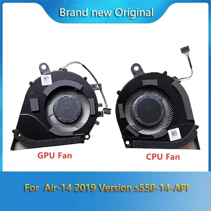 Brand New Original CPU GPU Cooling Fan Radiator For Lenovo Air-14 2019 Version s550-14-API