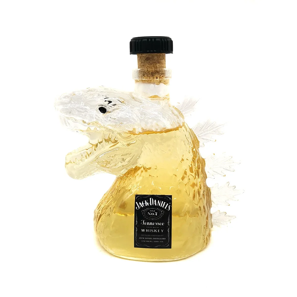 Michael Whiskey Bottle Collector's Edition 300ml Glass Jug Liquor Bottle Whiskey Wine Brandy Scotch Bourbon Vodka Decanter