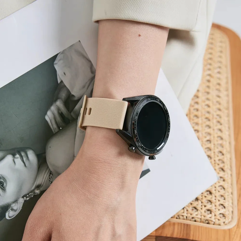 Модный ремешок с силиконовой петлей для Samsung Band Galaxy Watch 7 FE 5 Pro 4 6 classic 44 мм 40 мм спортивный браслет correa Galaxy Watch 7