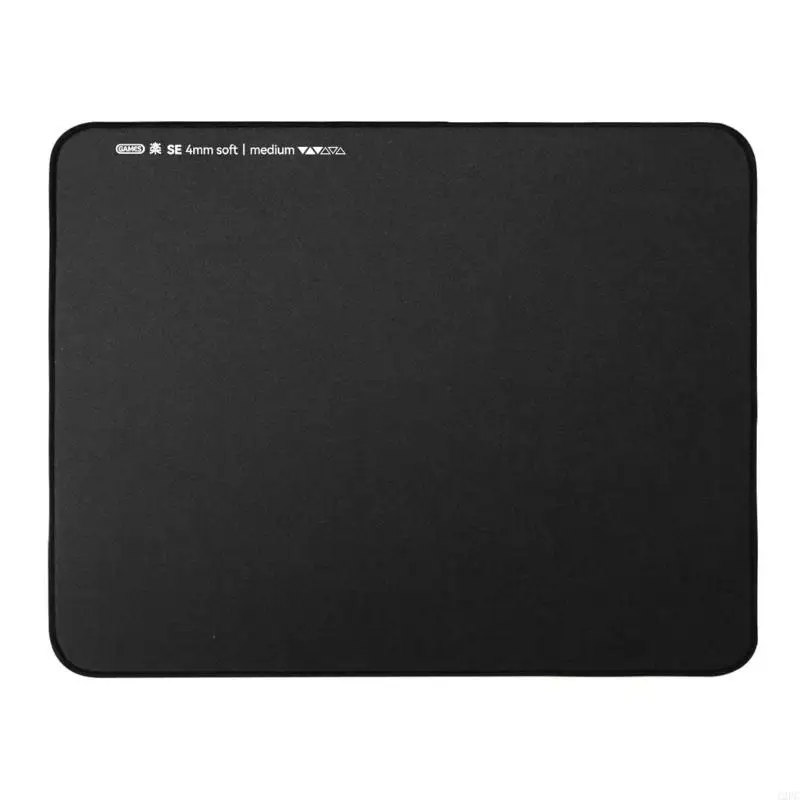 12PC Esports Mousepad Gaming Mouse Pad Rubber Base Stable Control and Enhances Movement Smooth Comfortable Mat Black