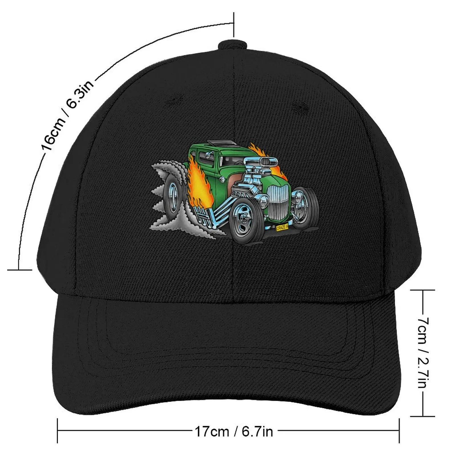 Benjamins Hot Rod Baseball Cap funny hat Beach Bag Bobble Hat Women's Hats Men's