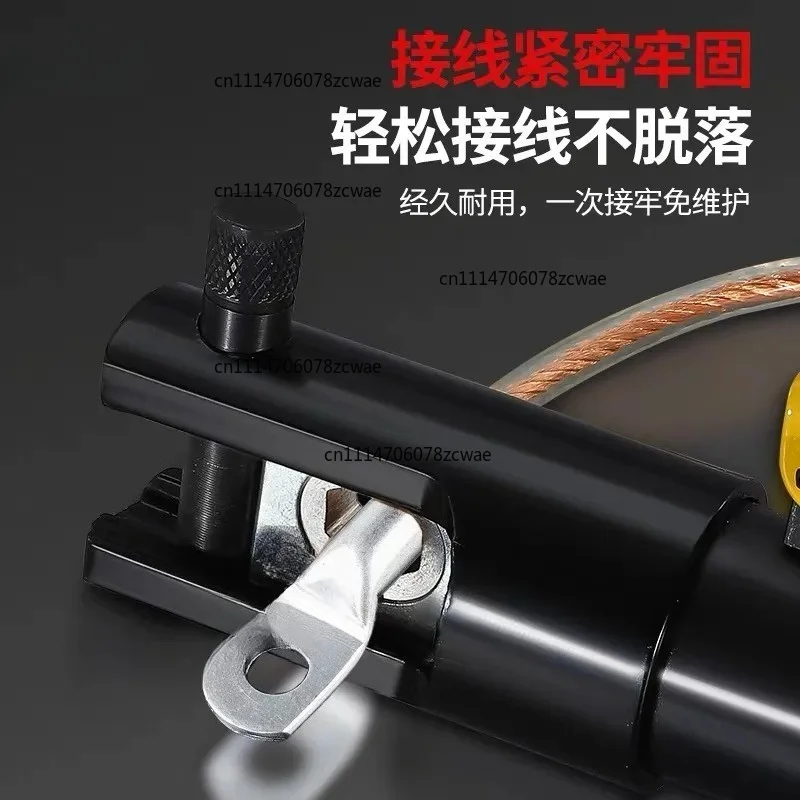 for HUP 6-5/6-6/10-5/10-6/10-8/16-5/16-6/25-16 Copper Battery Bolt Screw Hole Ring Connector Wire Cable End Lug Crimp Terminal