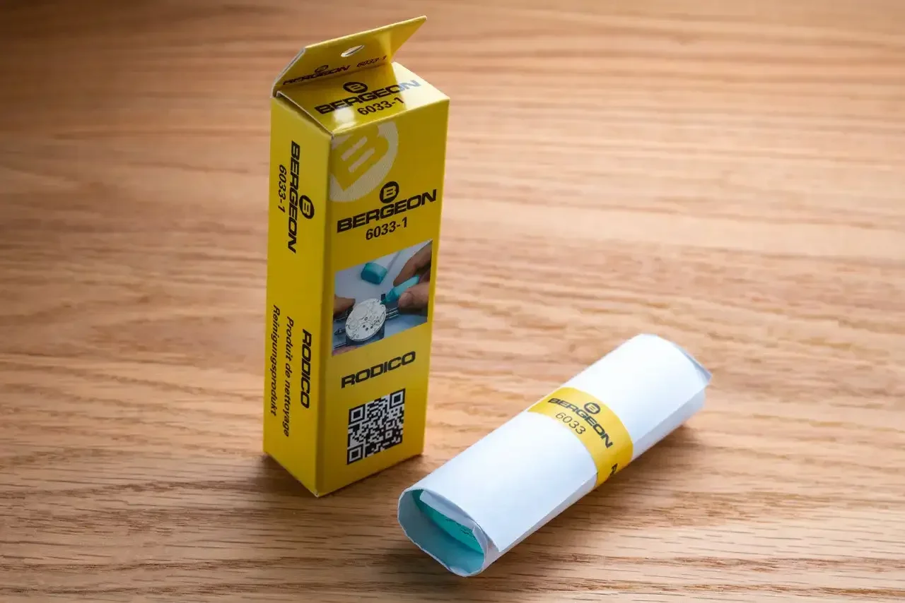منظف جاف سويسري بيرجيون روديكو 6033 الأصلي لتنظيف محاور العجلات أداة إصلاح ساعة اليد