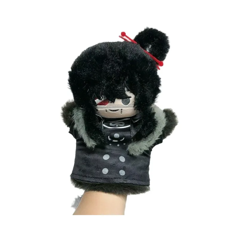 미스터리 테일 고스트 핸드 퍼펫 플러시 화이트 스피릿 클로우 인형 귀여운 호러 수집품 애니메이션 팬을 위한 선물