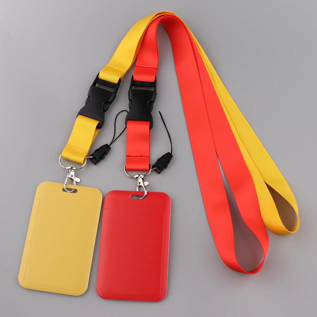 Cinturino da collo Color caramella cordino bianco di colore puro per chiave supporto USB ID Pass Card nome Badge supporto per fotocamera cinghie per cellulare