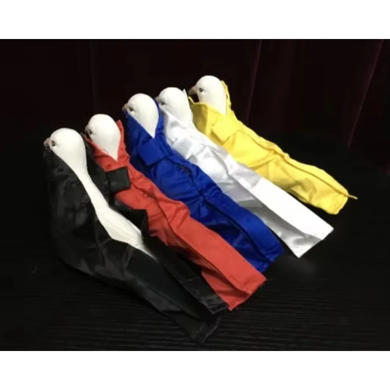 1PC J.H. One-Hand Dove Bag - Right Hand (Yellow/Black/White/Blue) - Magic Tricks,Magic Accessories,Illusions,Stage,Fun,Gimmick