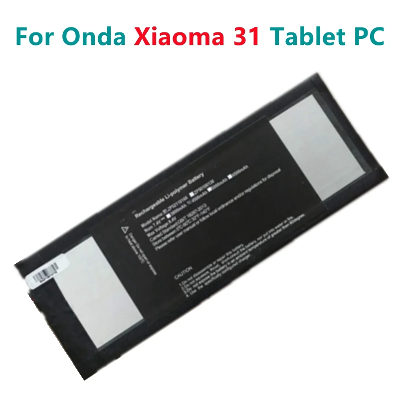 Imagem -03 - Bateria do Portátil para Onda Xiaoma I125ca 1125ca H31145165p Pl35125160p Hw-3487265 38wh 5000mah 11 21 31 41 Tabuleta pc Substitua Novo