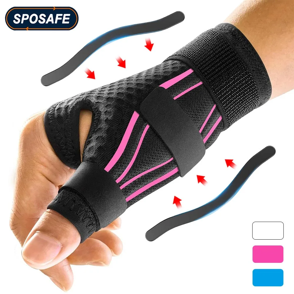 1/2Pcs Wrist Support Brace for Arthritis Pain, Thumb Splint for Trigger Thumb, Men Women Sports, De Quervain's, Tendonitis,CMC