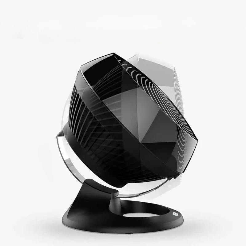 

L # Большая вся комната работает с вентилятором циркуляции воздуха Alexa с 4 скоростями, черный