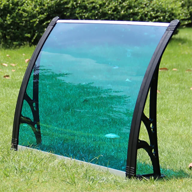 2026 Transparent Polycarbonate Window Awning,front Door Canopy,window Shades Aluminum Bracketpromote sales view 6