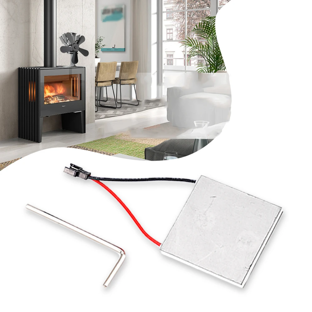 Generator Sheet Accessories Fireplace Fan Sheet Stove Burner 40*40mm Environmentally High-quality Light Weight