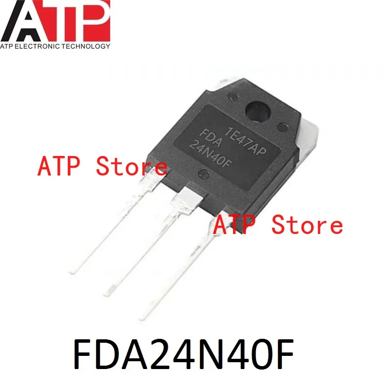 

10pcs/lot 100% New Imported Original FDA24N40F FDA24N40 24N40F TO-3P Transistor MOSFET N-CH 400V 23A
