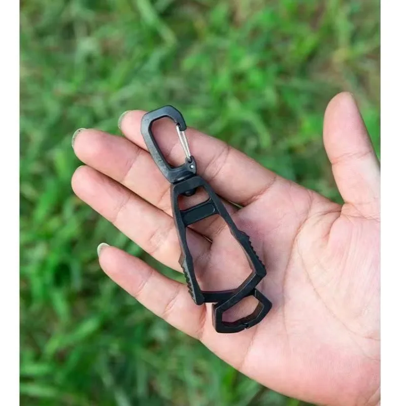1pcs Outdoor Glove Clip Multifunctional Hook Plastic Clip Portable Glove Anti Loss Clips Outdoor Camping Tools
