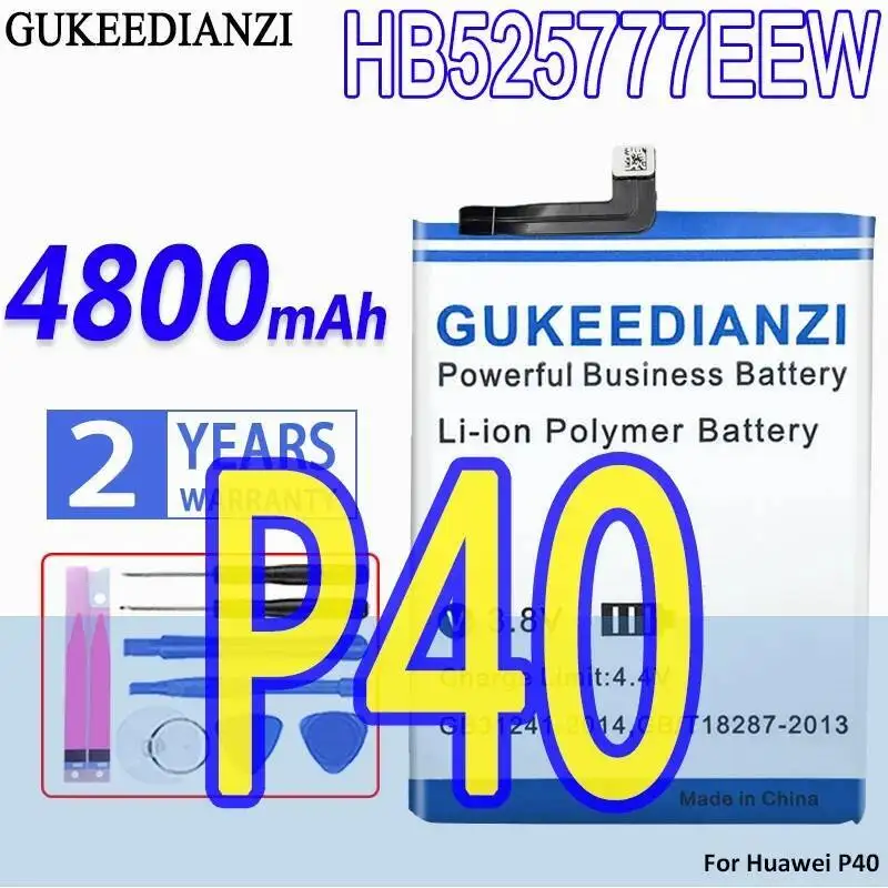 

Аккумулятор мобильного телефона для Huawei P40 HB525777EEW 4800 мАч, высокая производительность