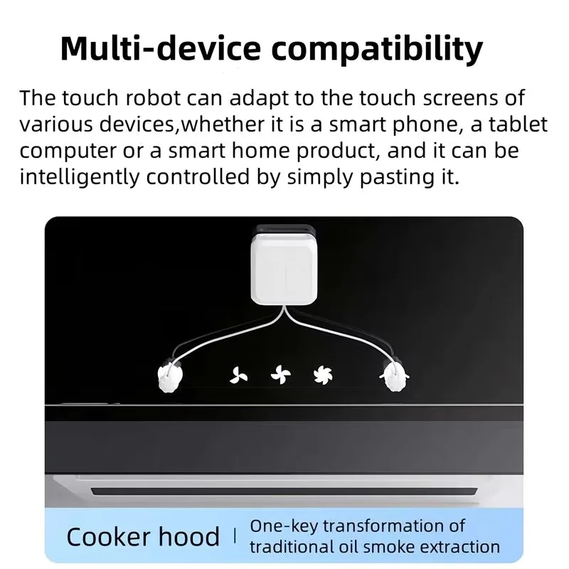 Tuya Touch Screen Finger robot Rechargeable Bluetooth Smart remote control timing screen clicker Support Alexa Google Home Voice
