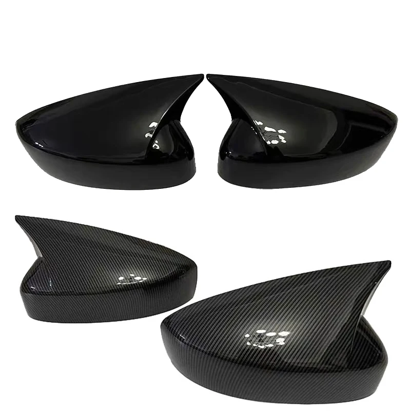 FOR Mazda CX-5 CX5 2017-2024 REARVIEW MIRROR COVER STICKER TRIM With Horn Decoration Car Styling Auto Parts Accessories 5
