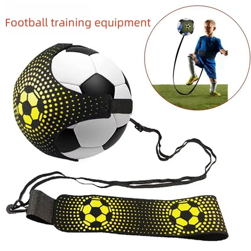 A18E-Soccer Training Belt -Adjustable Football Kick Trainer,Solo Soccer Ball Juggle Bag,Essential Football Training Equipment