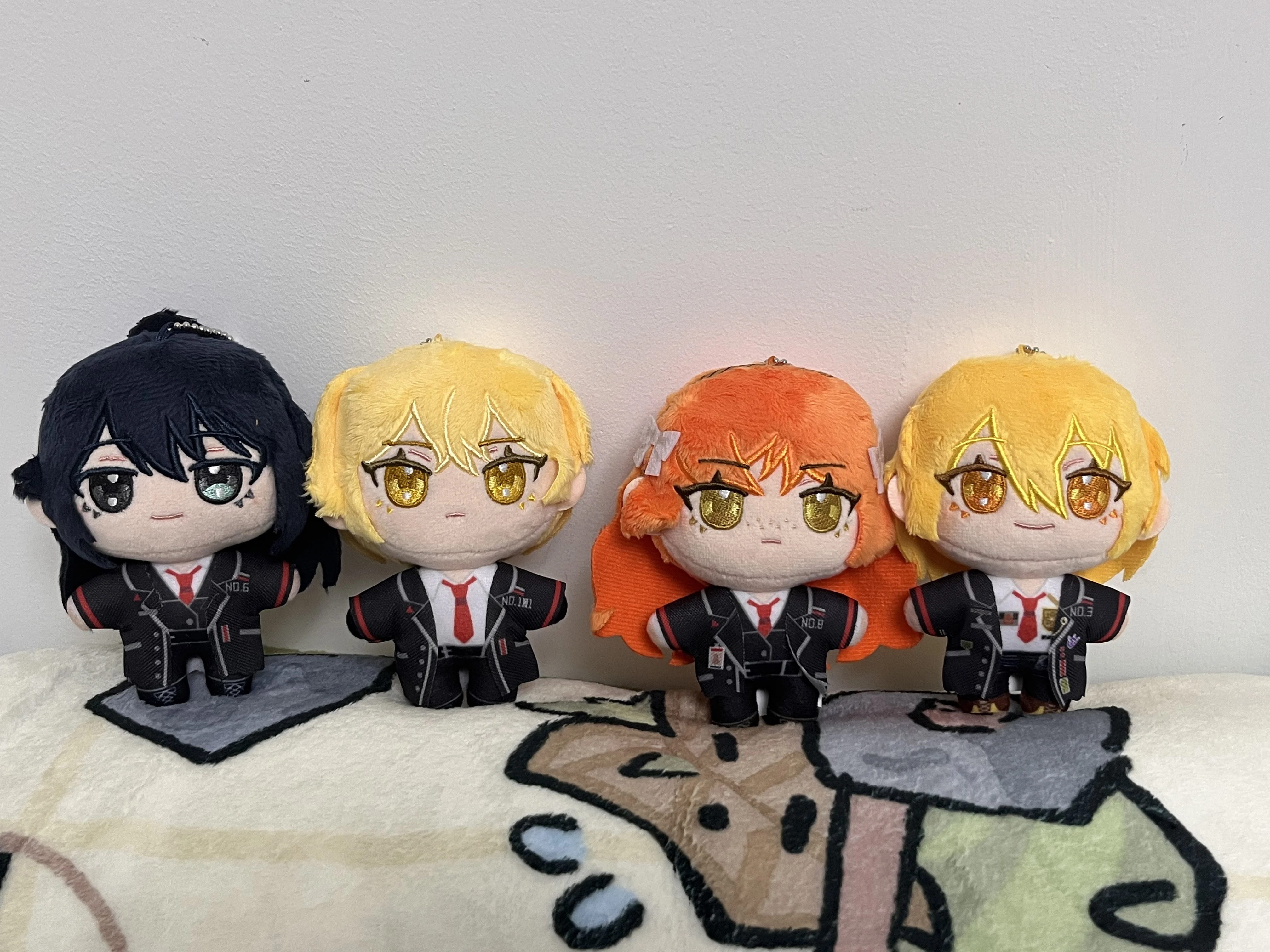 New 10cm Stuffed Plush Pendants Cos Game Limbus Company Don Quixote Cartoon Plush Doll Cotton Keychain Toy Fan'S Cute Gift