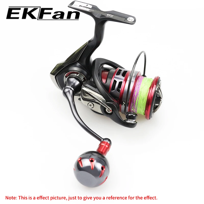 EKFan 30MM Angelrollen-Knauf aus Aluminiumlegierung mit Lager für A/S/D Spinning- und Baitcasting-Angelrollen, DIY-Zubehör – Detail 8