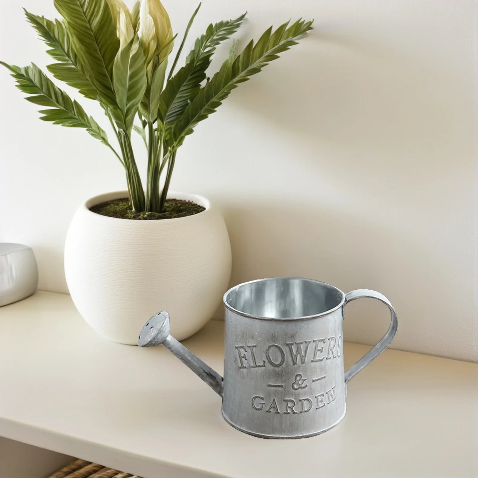 

4Pcs Vintage Iron Flower Buckets Retro Plant Buckets Home Decoration Flower Storage Container Garden Bucket Ornament