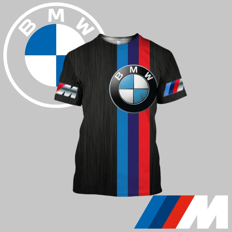 

Новая мужская быстросохнущая футболка BMW 2025, высококачественный роскошный автомобильный бренд с короткими рукавами, удобный повседневный спортивный мотоциклетный топ