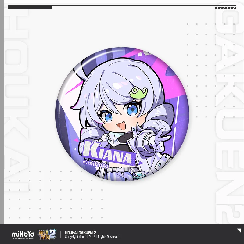 in Presale Honkai Impact 2 Official Merch miHoYo Original shine starlight series badge Kiana Mei