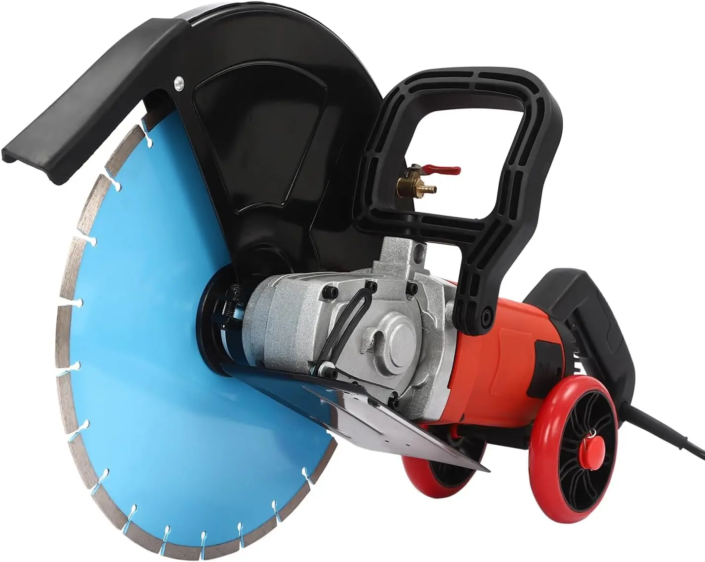 

Electric Concrete Saw 4000W, Concrete Cutter Saw With Water Fed Dust Suppression 3000Rpm, Masonry Circular Saw With Saw Blade