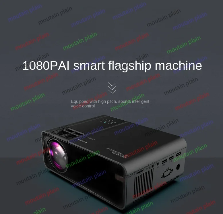 Projector 3D WIFI 4K Mini Projector Popular Portable 3D Mobile Phone DLP for Home/Office