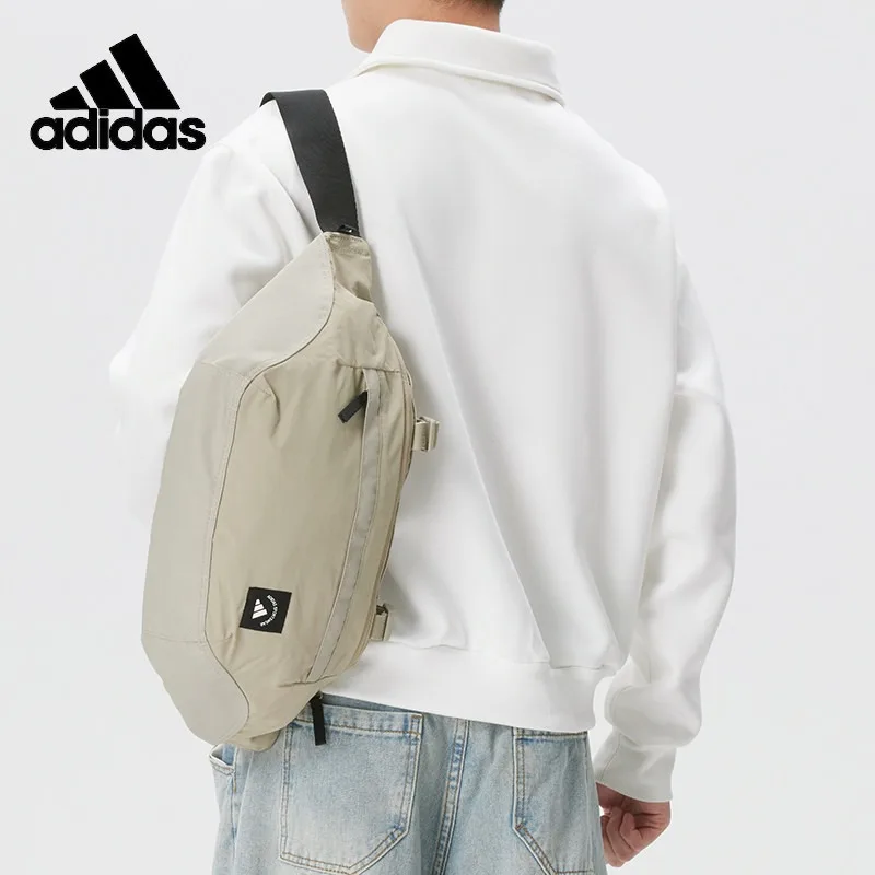 Adidas Messenger Bag Men's and Women's Sports Outdoor Shoulder Bag Travel Backpack Function Wind KT3090