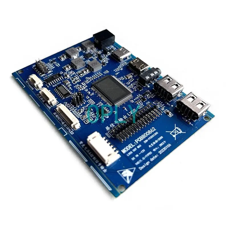 Imagem -05 - para Lp140wh4 Monitor Portátil Lvds de 40 Pinos Tipo-c 2-usb 14 Kit Faça Você Mesmo 1366*768 Pcb 862 Driver Controller Board Mini Compatível com Hdmi