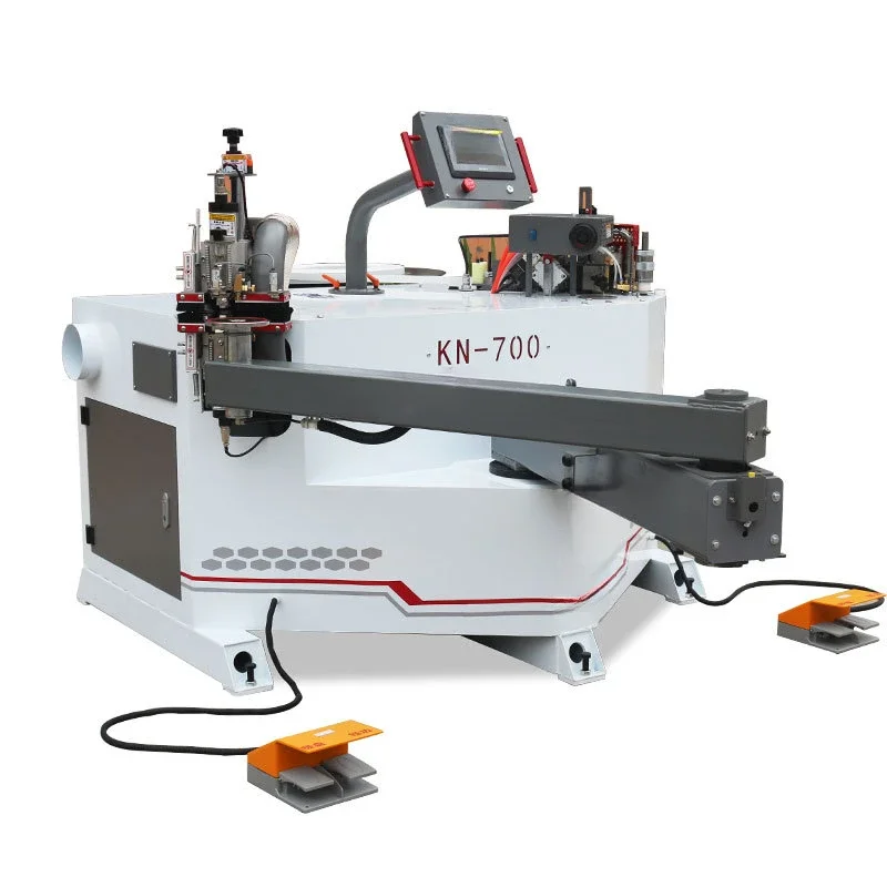 Woodworking sealing and repairing  Semi-automatic special-shaped edge banding Curve plate special-shaped edge banding machine