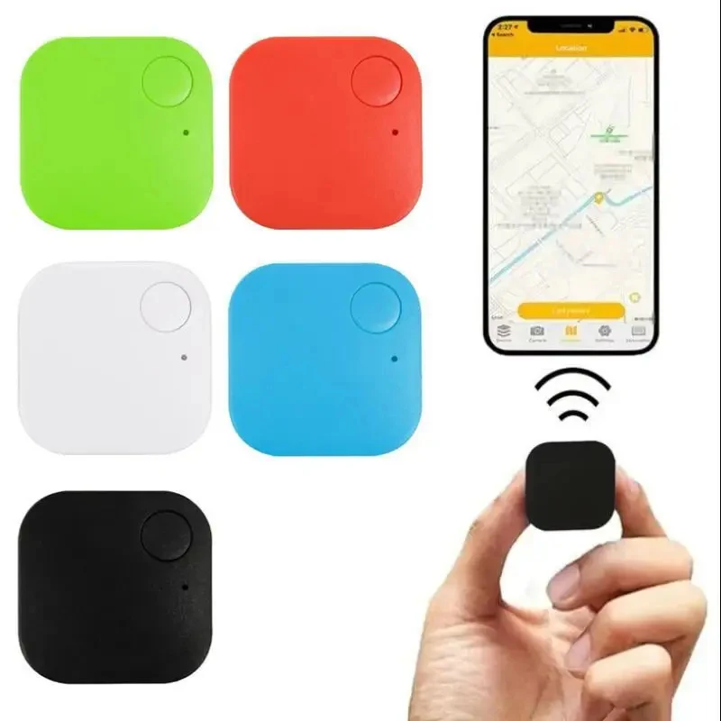 1/2/4/6pcs Smart Bluetooth GPS Tracker Mini Mobile Tracking Device Anti-Lost Device Pet Kid Bag Wallet Tracking Finder Locator