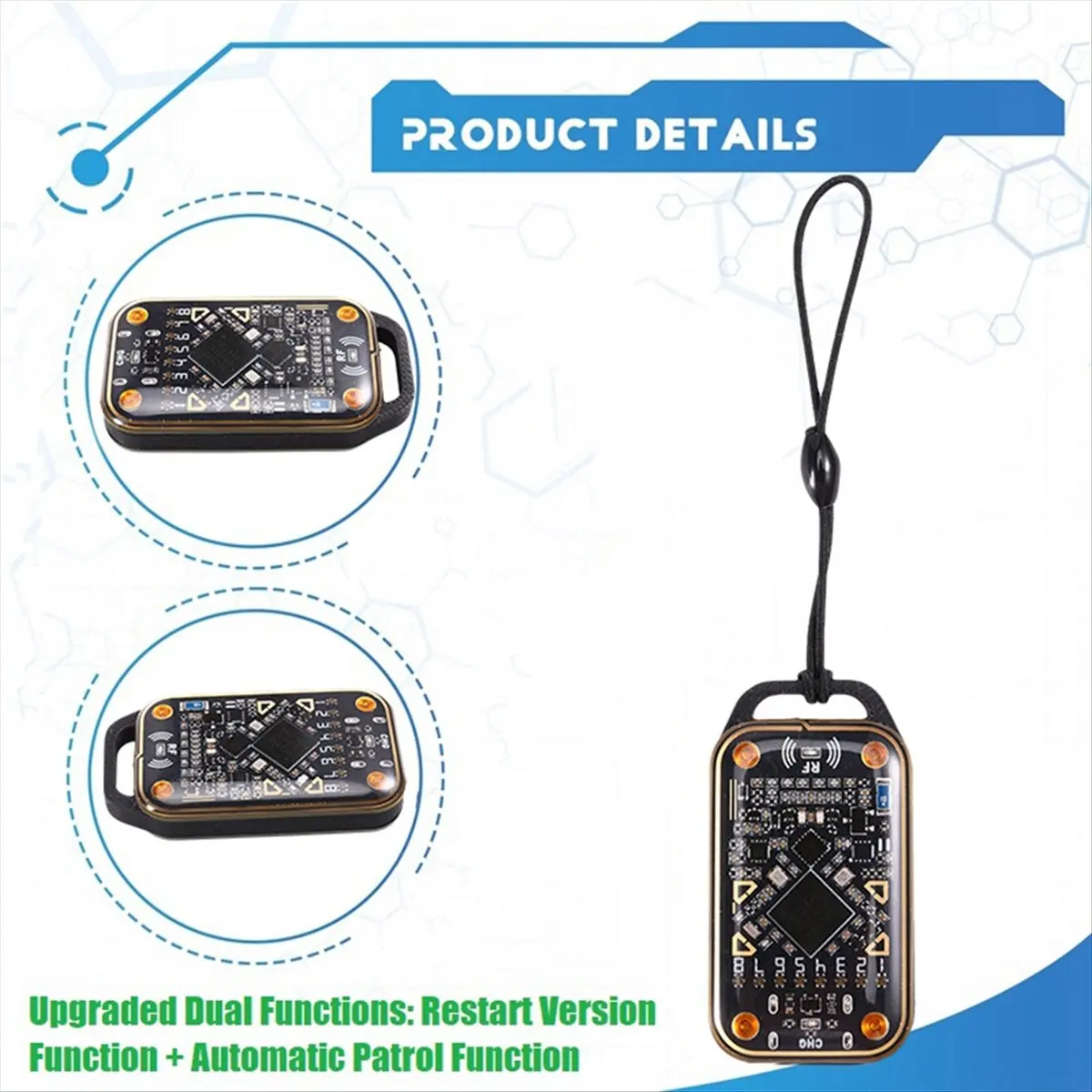 

Upgrade Chameleon Ultra Smart Card Emulator+4XUID Keychain RFID Smart Chip Reader 125K 13.56M Card Decode NFC Duplicator