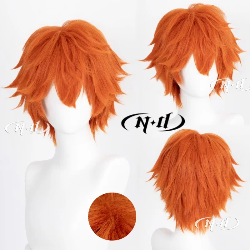 ND Brand Nick Wilde Nicholas Piberius Zootopia Cosplay Wigs Hair Hairpiece for Comic-con Cosplayer Halloween Costume Party Theme