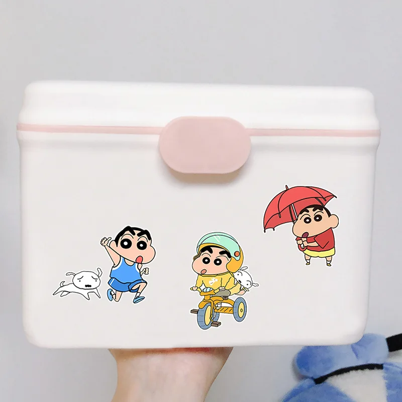 29X21cm Anime Crayon Shin-chan Wall Stickers Children\'s Bedroom Wall Stickers Crayon Shin-chan PVC Stickers Decoration Gift