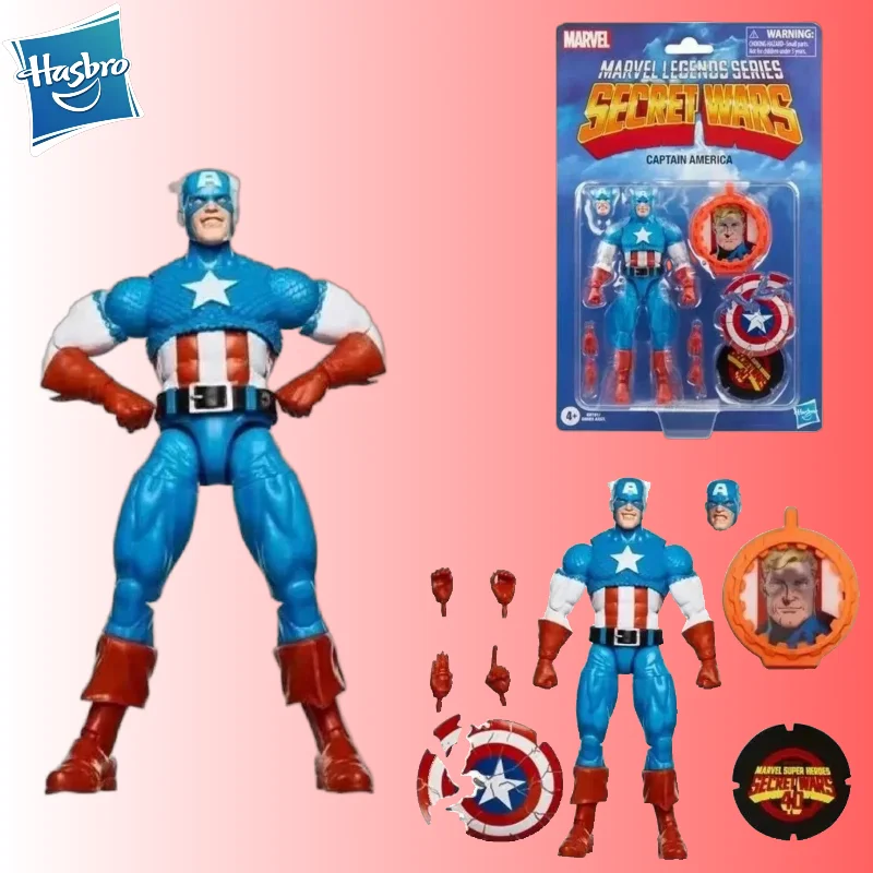【in-stock】hasbro-marvel-legends-series-secret-wars-captain-america-models-anime-movie-toys-model-action-figure-gift-hobbies