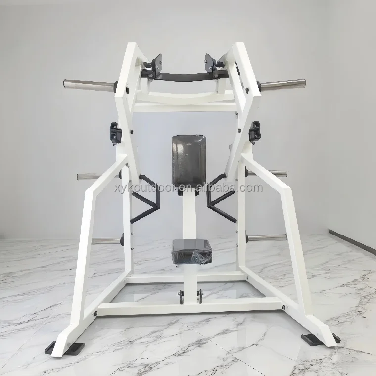 Commercial Gym Fitness Equipment Chest and Shoulder Exercise Lateral Seated Super Power Row Plate Loaded Machine for Gym